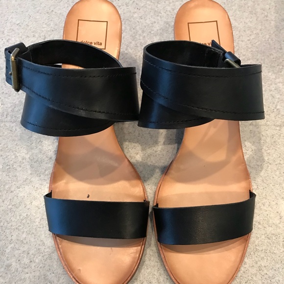 Dolce Vita Shoes - Dolce Vita wrap sandals w/wedge heel